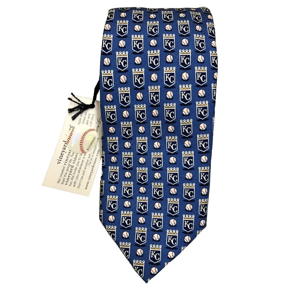 Vineyard Vines MLB Kansas City Royals Silk Tie